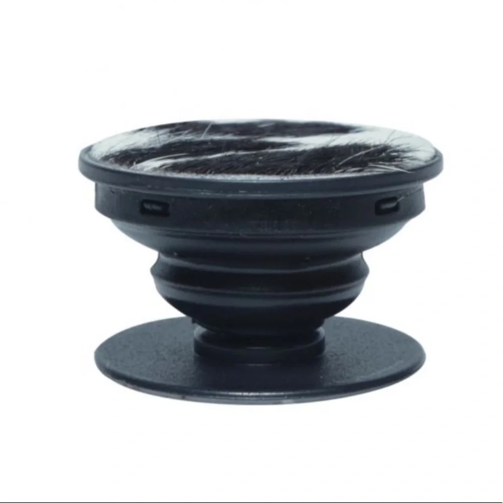 Myra Black and white hairon phone socket, new